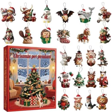 Kit de compte à rebours saisonnier, présentoir de figurines de vacances (1/5)