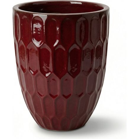 Vaso DAUDET 32x40cm rosso imperiale