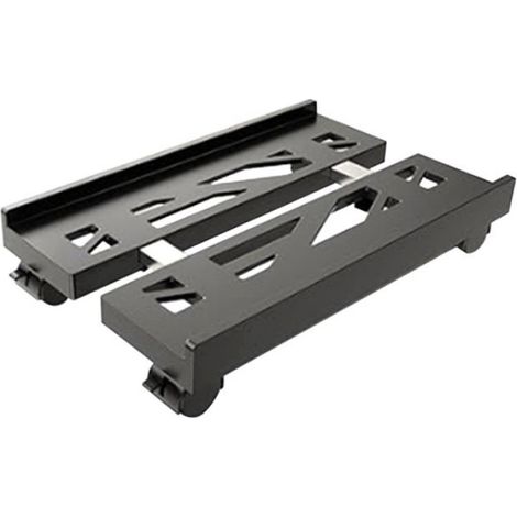 Support CPU Mobile Réglable, Support de Tour D'Ordinateur Ventilé, Support de Tour PC avec 4 Roulettes, Support Sous le Bureau (1/5)