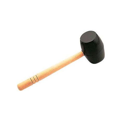 Schwarzer Gummihammer 500g. 65905 rubi (1/2)