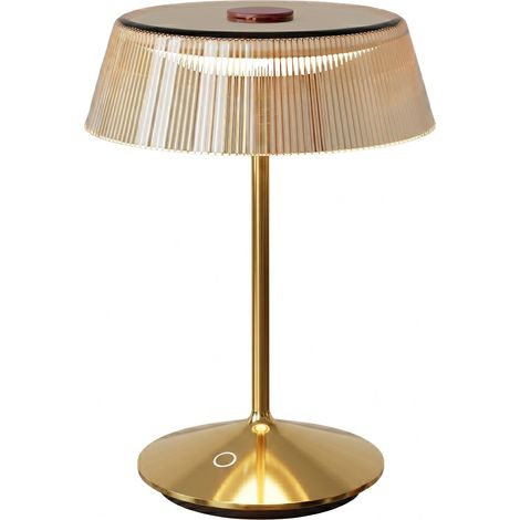 Lampe de table VITRUM MATT GOLD H26,5cm (1/2)