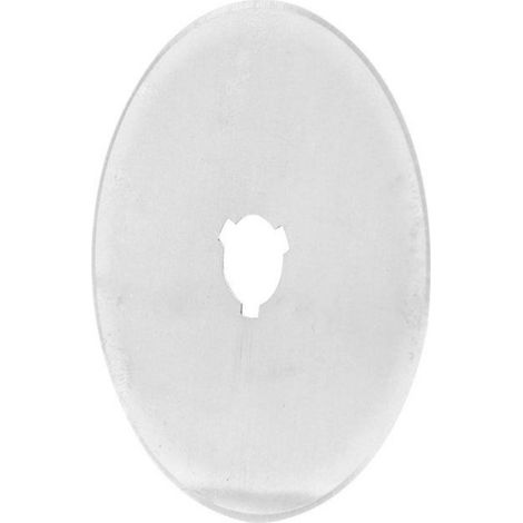 Lame De Couteau Ronde - Diamètre 60 Mm - Trou De Montage 10 Mm - Épaisseur 0,3 Mm - Pour Papier Vinyle Textile Cuir - 10 Pièces (1/5)