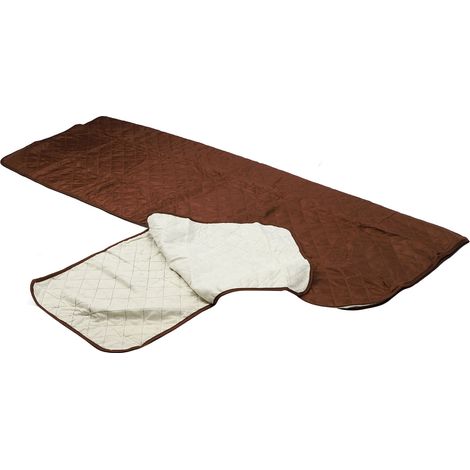 Housse de Canapé Anti-Taches Imperméable Lavable Résistante 2 Places Polyster Marron pour Animaux (1/5)