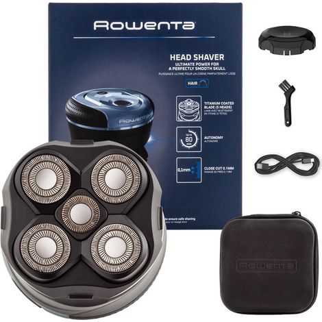 Rowenta TN3110E0 rasoio elettrico 5 testine Rotazione Nero
