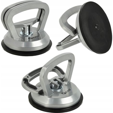 Supporto/ventosa per bicchiere singolo in alluminio GEKO (1x115mm)