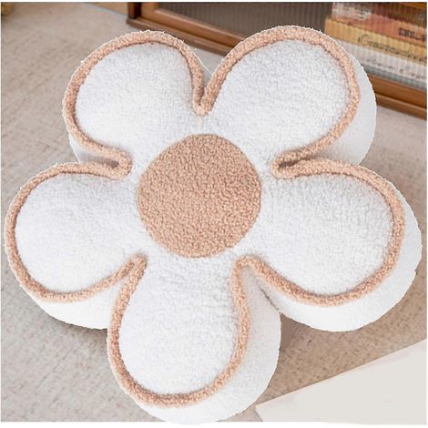 Coussin décoratif en forme de fleur, 50 cm (19,6 pouces), idéal pour la décoration intérieure et le canapé. (1/5)