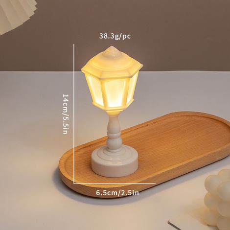 Veilleuse, lampe de table, lampe de chevet pour chambre d'enfant, lampe de chevet pour dortoir, lumière d'ambiance, bricolage（Y009） (1/5)