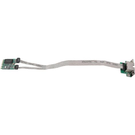 Adaptateur Ethernet M.2 RTL8111F 1G 100M, carte réseau multi-gigabit M.2 compatible avec les systèmes Windows 7/8/10/11 et Linux (1/5)