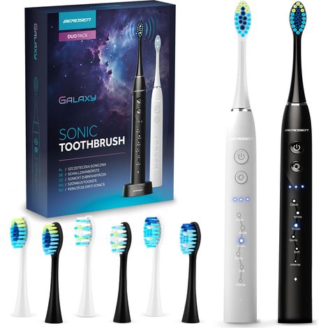 Berdsen galaxy duo schallzahnbursten 2er set