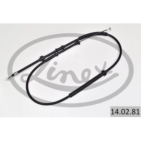 Tirette à câble, frein de stationnement LINEX 14.02.81 FIAT 52051221 52055137