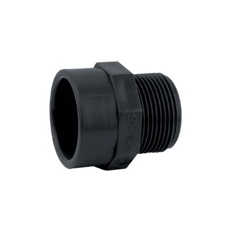 Mischdübel zum Kleben - PVC Druck Außengewinde - 63mm x 75mm x 2", IBIDE. (1/5)