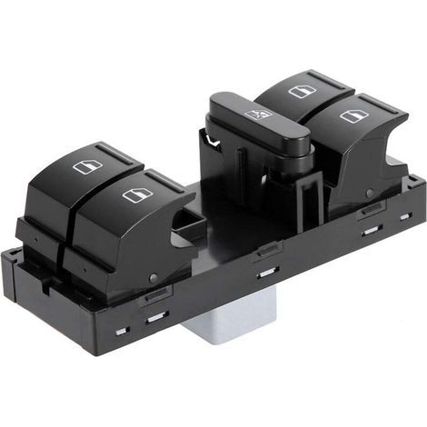 Interrupteur de commande de lève-vitre automatique, panneau de commande de lève-vitre électrique de voiture 1K4959857B (1/5)