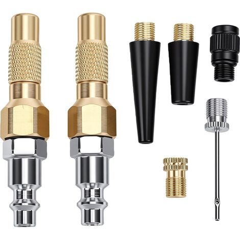 Hochleistungs-Luftspannfutter aus Messing mit 1/4"-Innengewinde und (1/5)