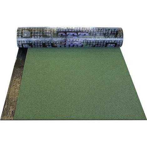 Guaina bituminosa ardesiata verde rotolo 10 mq per copertura casette e tetti in legno - Esterni da Vivere (1/2)