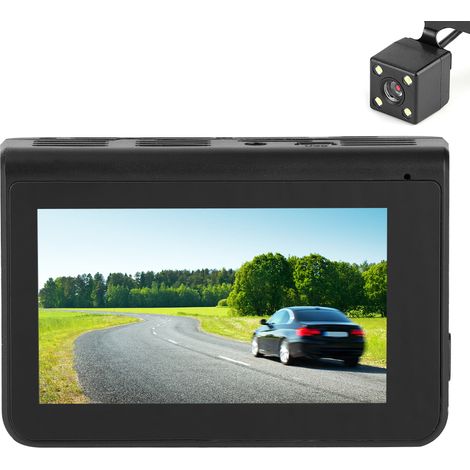La caméra embarquée Anytek A70 DVR est une caméra grand angle haute définition avec vision nocturne et écran IPS de 3 pouces. (1/5)