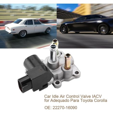 Leerlaufregelventil (IACV) für Toyota Corolla 22270-16090, Luftregelventil, neues Motorteil, kompatibel mit Benzinmotoren, einfacher Austausch. (1/5)