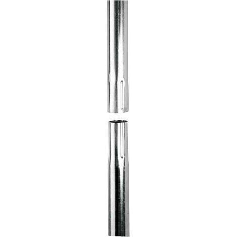 Mât galvanisé emboitable pour antenne TV – Diamètre 40 mm – Longueur 1 m – Accessoire de fixation – 140 – Erard