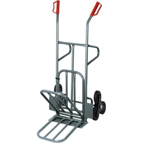 Sackkarre mit Klappen – 6 Räder – max. Traglast 250 kg OUTIFRANCE
