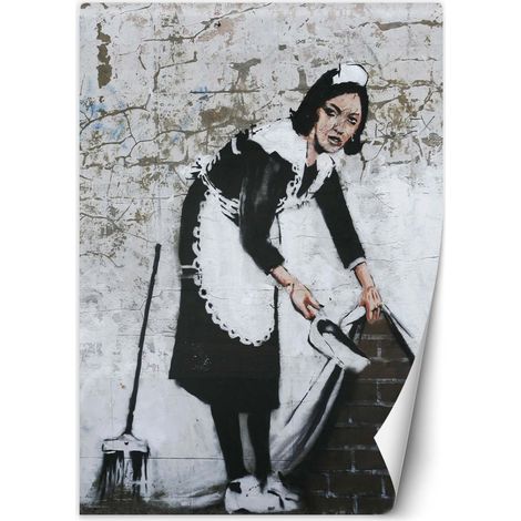 Papier peint Jeune fille Banksy Street Art 200x280 (1/5)