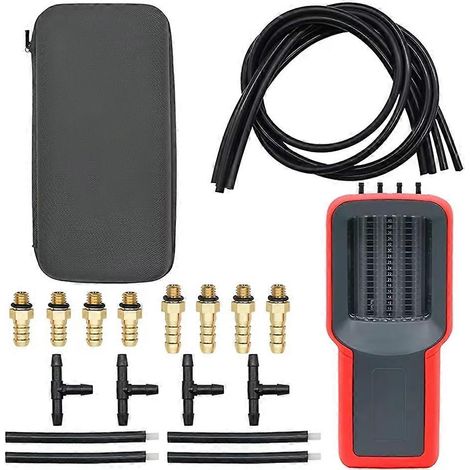 Vergaser-Synchronisationswerkzeug, Vergaser-Synchronisierer, Vakuummeter, Zylinderbalancer für 1-, 2- und 4-Zylinder-Motorräder