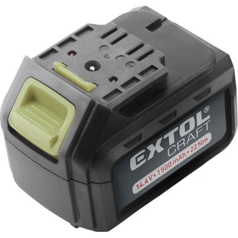 EXTOL CRAFT Wiederaufladbarer Akku 14,4 V, Li-Ion, 1500 mAh