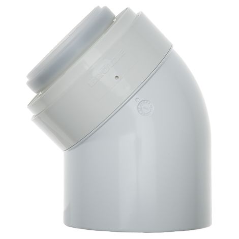 Brötje Curva 45 gradi DN 80/125 PPs/AI concentrico, 994958