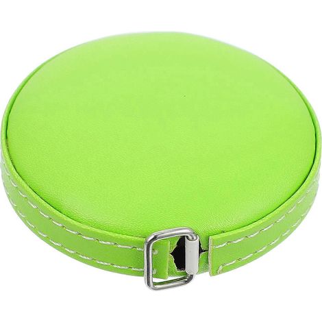Mètre ruban flexible, mètre ruban multifonction, mètre ruban pratique pour vêtements-5.5X5.5CM-Green (1/3)