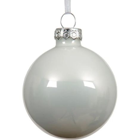 Pallina Vt lucido bianco neve d15cm (1/2)