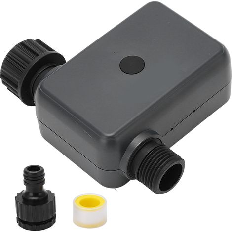 Sprinkler Timer 3/4in Male Thread Remote Control Irrigation Controller for Garden Hose