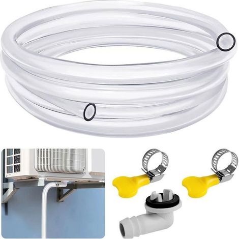 Tubo di scarico per condizionatore portatile da 3 metri, kit universale di tubi di scarico per unità esterne di condizionamento dell'aria (1/3)
