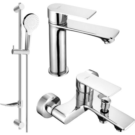 Mexen Royo DF05 set da bagno, cromo - 72203DF05-00