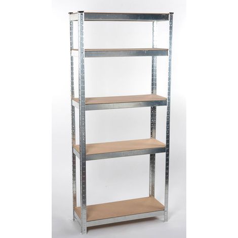 Kinzo Shelf de storage - Shelf - 5 Shelf - Heavy Duty - Maximum 750 Kilograms - Senza Viti MDF (1/10)