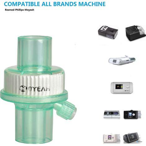 Filtros bacterianos desechables, filtros de ventilación, filtros nasales artificiales, médicos, dispositivos de anestesia para ventilación (1/5)