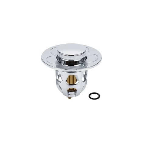 Bouchon d'évier Pop-Up en acier inoxydable, bouchon de vidange universel pour lavabo de comptoir, bouchon de bain