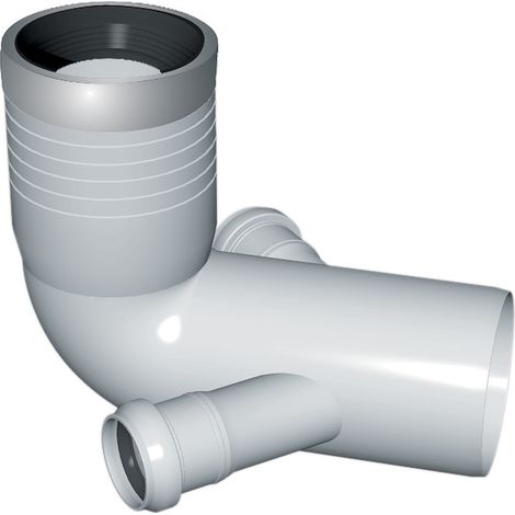 SCELTO DA DESIVERO P.p. curva wc diam. 110 c/2 att.40 codice prod: DSV01045 (1/2)