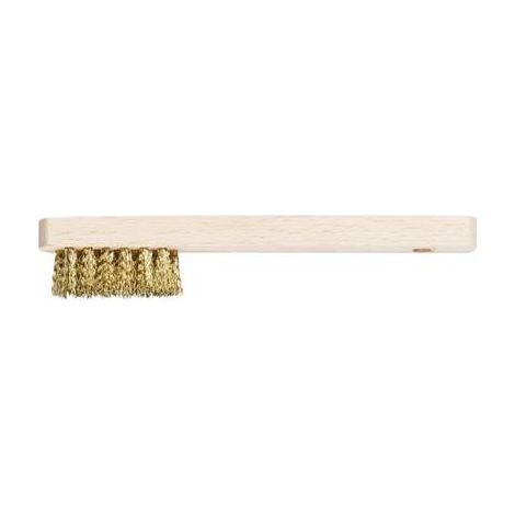 Pferd Cepillo de mano con alambre de latón 145 mm limpieza