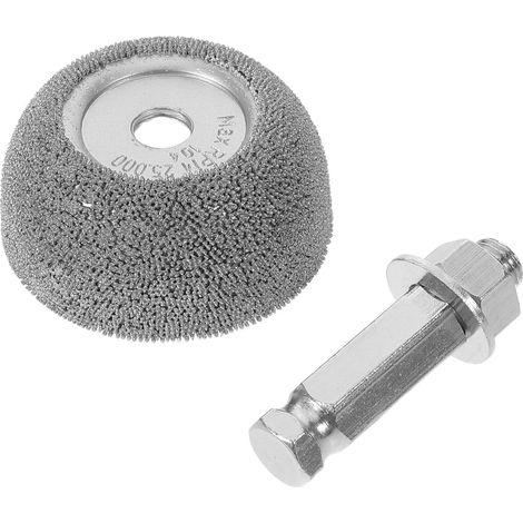 Tête de Polissage pour Pneus de Voiture Accessoire pour Meuleuse Rotative Disque de Polissage pour Réparation de Pneus Compatible Perceuse Outil Professionnel pour Atelier de (1/5)