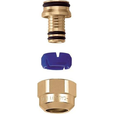 Fitting für Verbundrohre DARCAL Caleffi 6790-6791 23 p.1,5 - Ø 16x2 - Messing