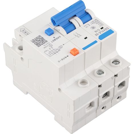 Disjoncteur différentiel DZ47LE 32 2P+2 C16 230V/16A Protection contre les fuites (1/5)