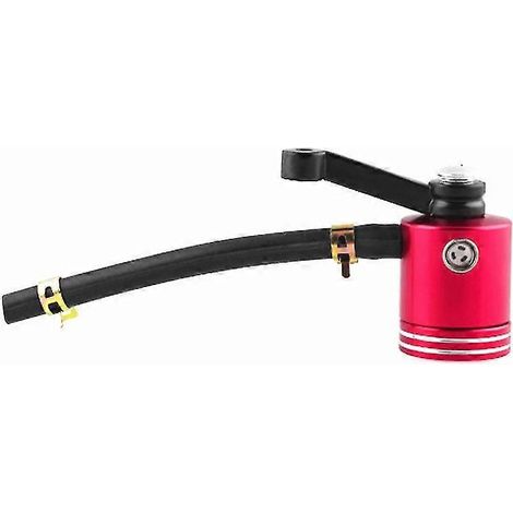Réservoir de liquide de frein et d'embrayage pour moto Honda CBR600, Yamaha R1 R6 MT07 MT09, Kawasaki Z750 Z1000 - Rouge (1/5)