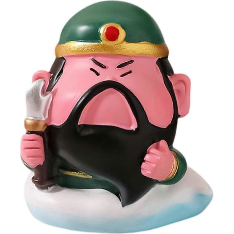 Figurine générique en résine représentant un immortel chinois, accessoire de décoration intérieure, cadeau mignon pour le tableau de bord de la voiture ou cadeau de pendaison de crémaillère-4.5cmx4cmx (1/5)