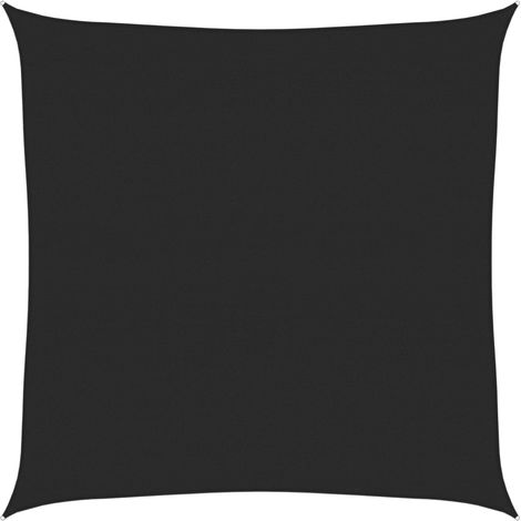 Maison Exclusive - Sonnensegel 160 g/m² Schwarz 5x5 m HDPE