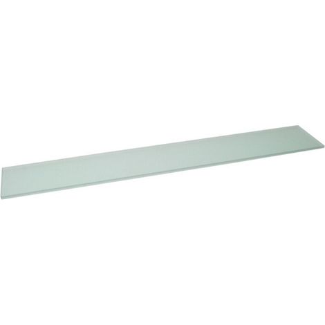 Pieza en cristal LOFT satinado, para balda EMCO