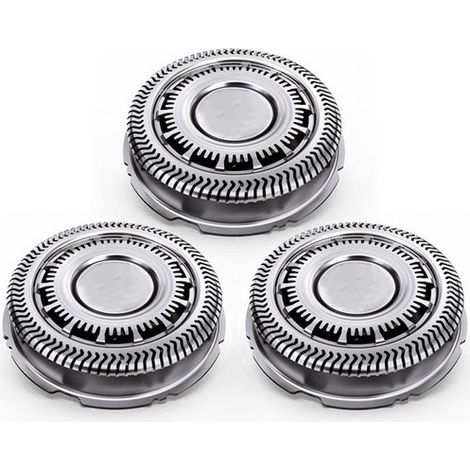 Lot de 3 têtes de rasoir de rechange – Compatibles avec rasoirs haut de gamme – Lames de rechange – Entretien du rasoir (1/5)