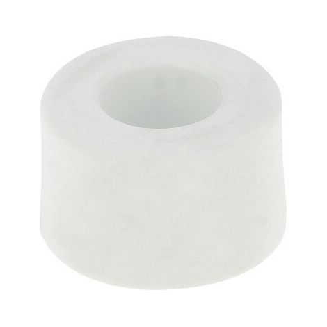 Tope de puerta atornillable blanco pulido CHRISLIGNE Bu170/25/5w Diámetro 4 x Alto 2,5 cm AUTRES