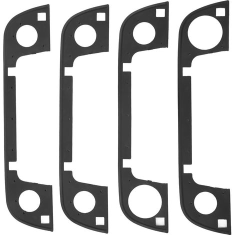 Jeu de 4 joints de poignée de porte 51218122442, garnitures d'étanchéité pour E36 E34 E32, remplacement de cache de serrure, protection anti-infiltration, accessoires compatibles BMW. (1/5)