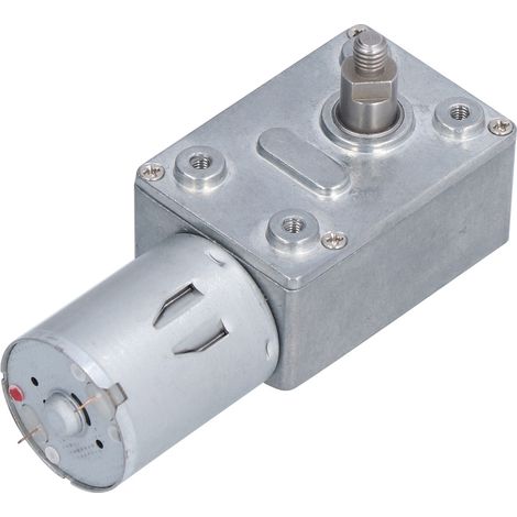 Moteur de hotte aspirante JGY-370, moteur à courant continu à réducteur à vis sans fin, moteur autobloquant, 24 V CC, 150 tr/min (1/5)