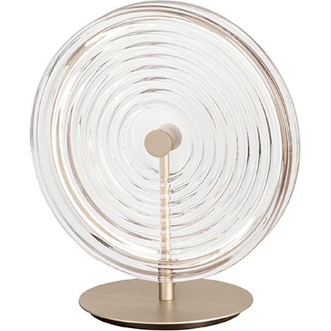 Lampe de table design avec verre décoré Jokey LT - Transparent (1/2)