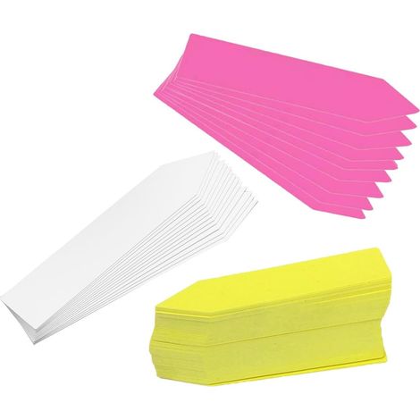 300 étiquettes pour plantes de jardin en plastique, multicolores (1/5)