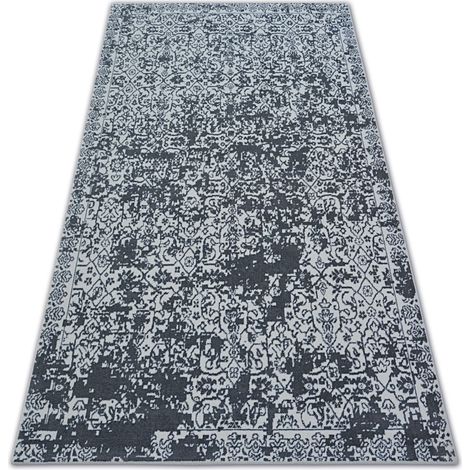 Tapis SENSE Micro 81260 Vintage blanc/anthracite grey 80x150 cm